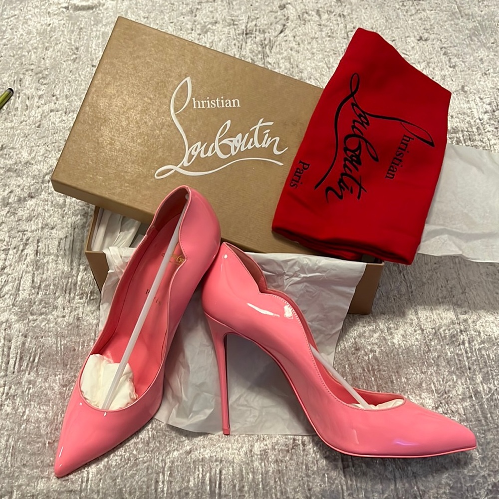 Christian Louboutin HOT PINK 100 Pump Size 42